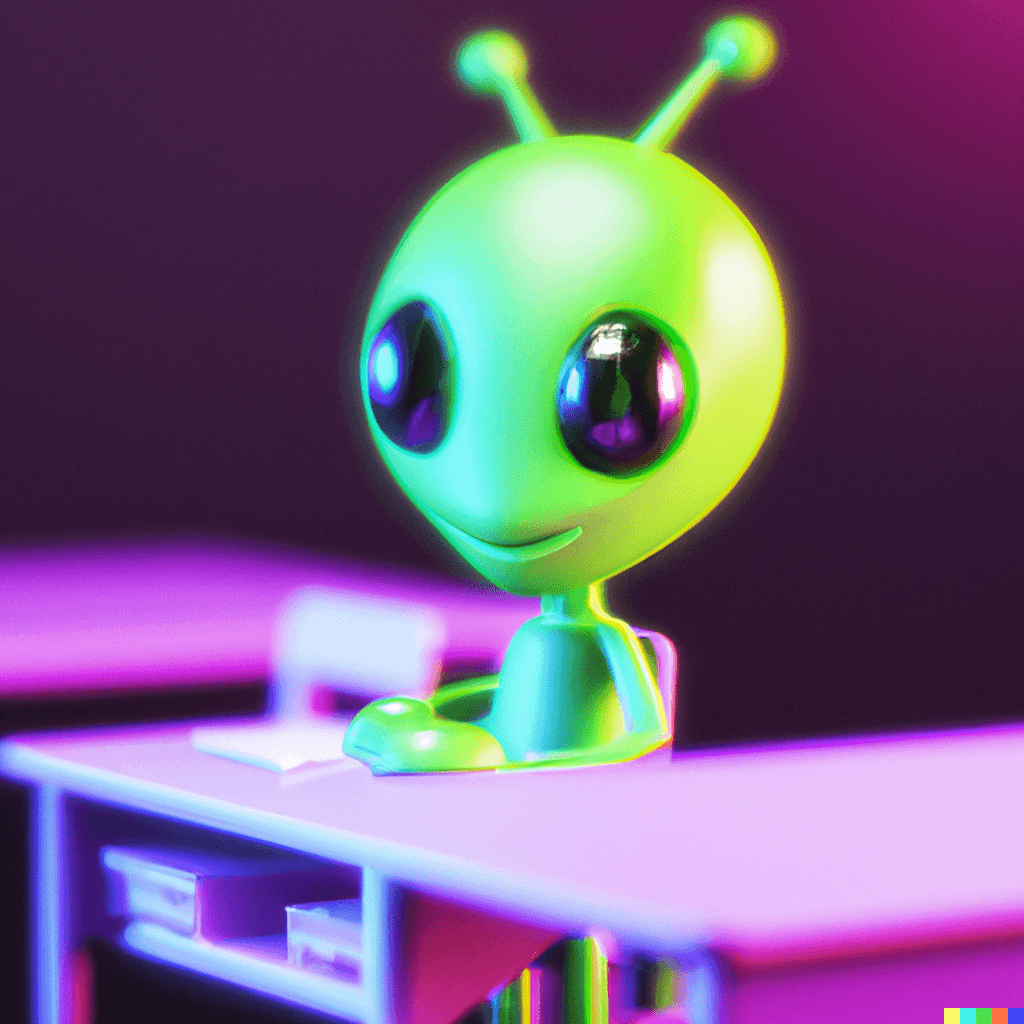 Imagen del Alien Zurdo